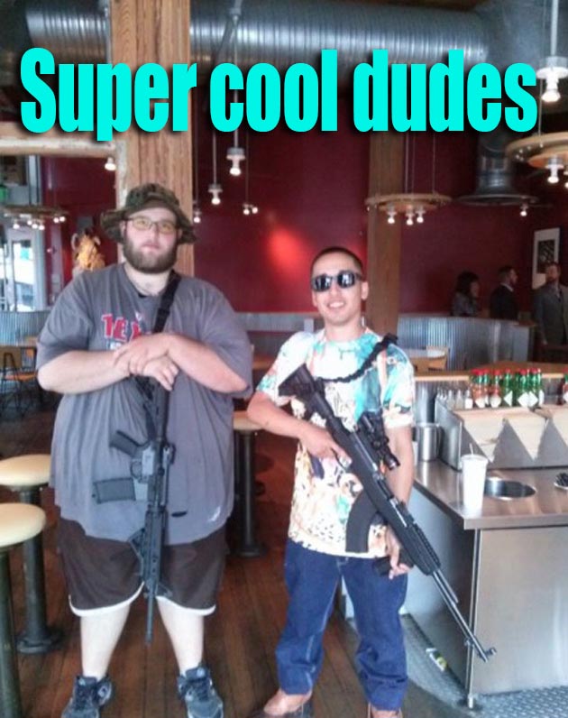 Super Cool Dudes Fat Chipotle Gun Guy